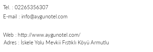 Fstkl Aygn Hotel telefon numaralar, faks, e-mail, posta adresi ve iletiim bilgileri